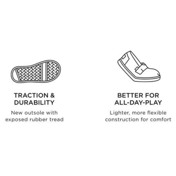 TOMS Kids - Baby Tom's Tiny Alpargata Canvas Size 6 T Walker Shoe - Picture 4 of 11